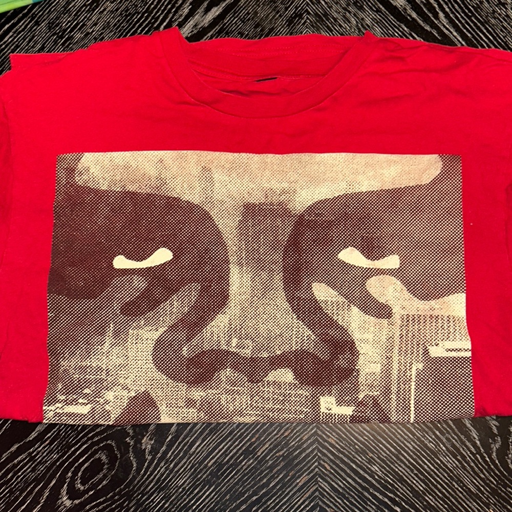 Obey, Red, Large, Graphic design